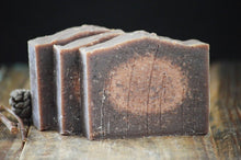 Load image into Gallery viewer, Coconut Sandalwood Soap w/ Flakes

