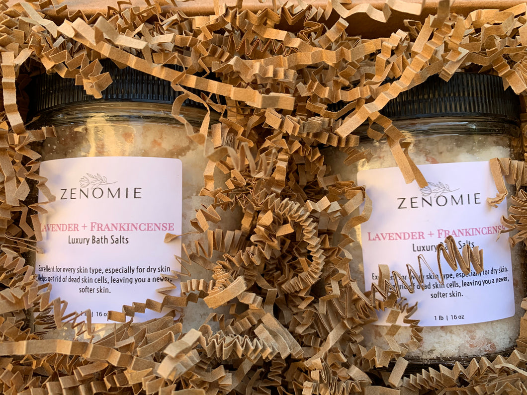 Gift Box- (2) 16oz. Bath Salt